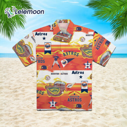 Houston Astros Hawaiian Shirt $34.95 Burgerprints Houston Astros Hawaiian Shirt 5