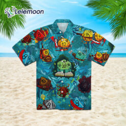 DnD Dice Hawaiian Shirt