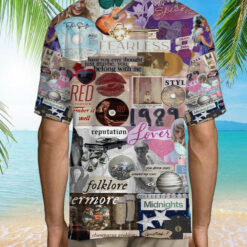 Taylor Swift Album Hawaiian Shirt