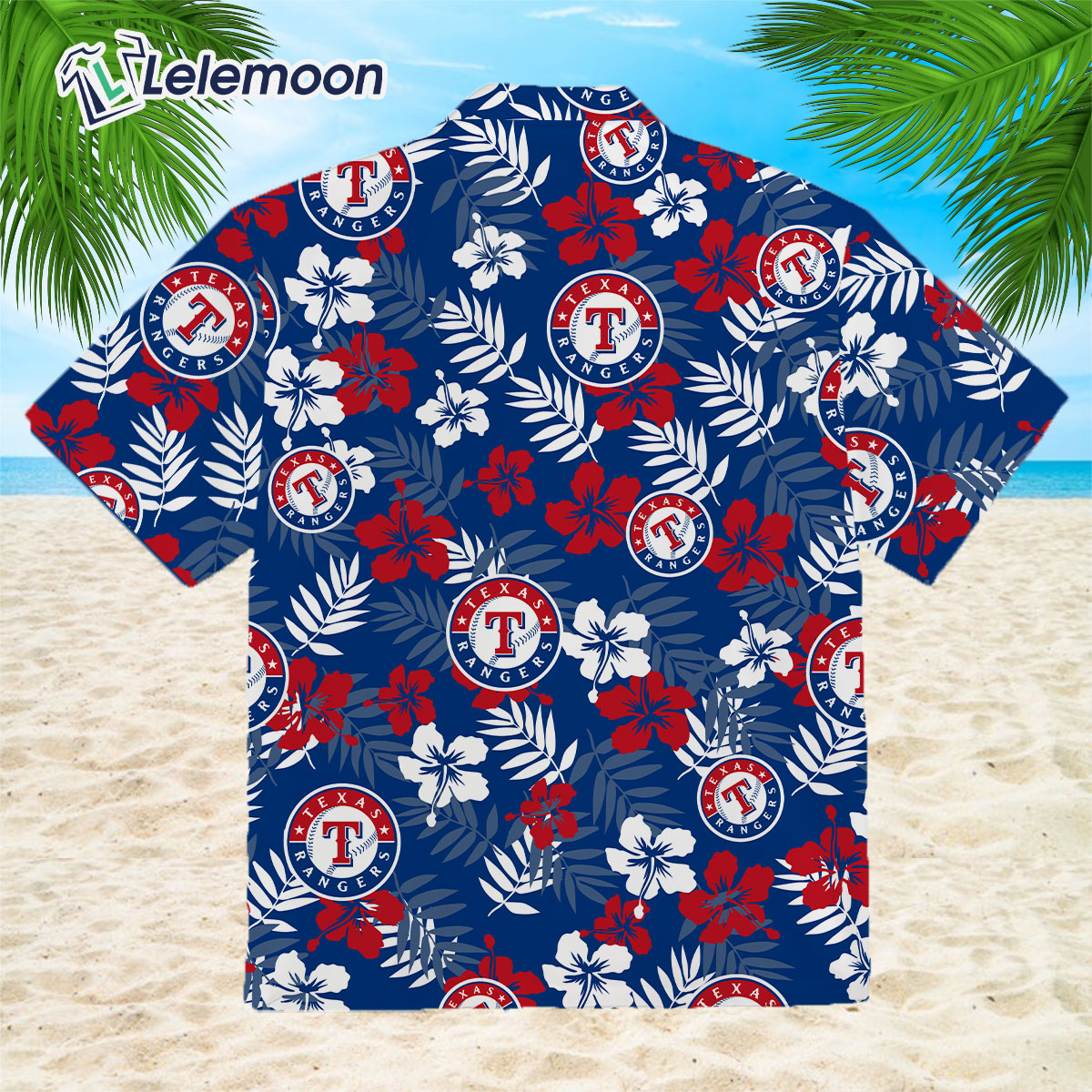 Texas Rangers Hawaiian Shirt And Shorts - EmonShop - Tagotee