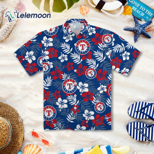 Texas Rangers Hawaiian Shirt