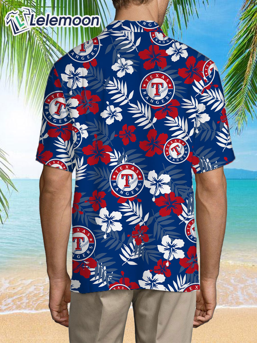 Texas Rangers Hawaiian Shirt For Men Women - T-shirts Low Price