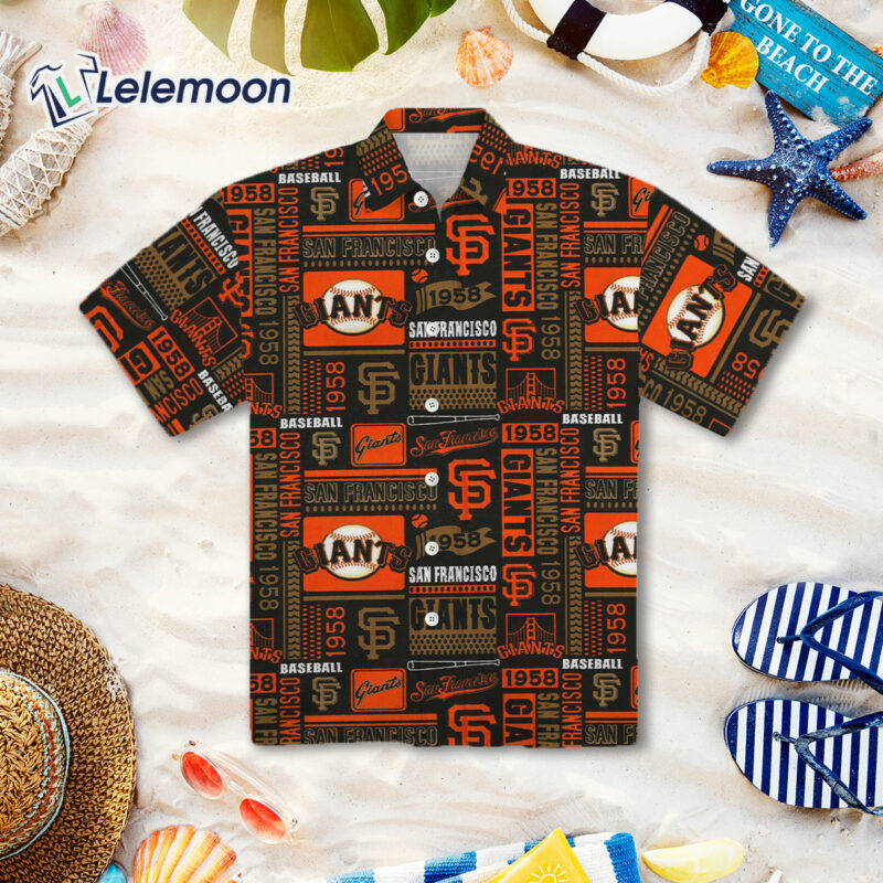 SF Giants Hawaiian Shirt $34.95