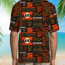 SF Giants Hawaiian Shirt $34.95