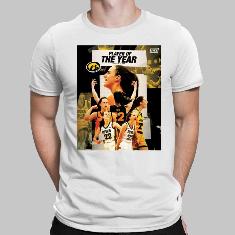 Caitlin Clark Player of the Year shirt