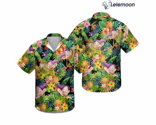 Dopey Dwarf Hawaiian Shirt $34.95