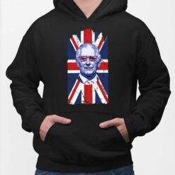 Union Jack King Charles III Shirt, Hoodie, Sweatshirt, Ladies Tee