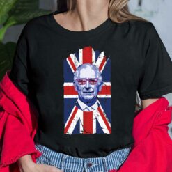 Union Jack King Charles III Shirt, Hoodie, Sweatshirt, Ladies Tee