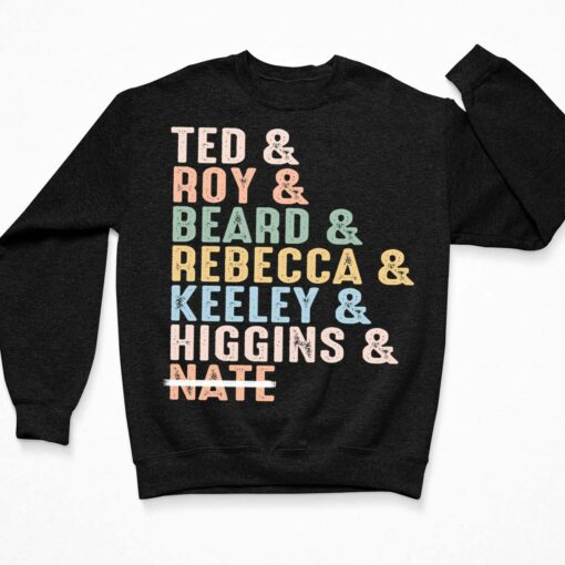 Ted Roy Beard Rebecca Keeley Higgins Nate Shirt $19.95 ENdas Lele ted roy beard rebecca keeley 3 Black