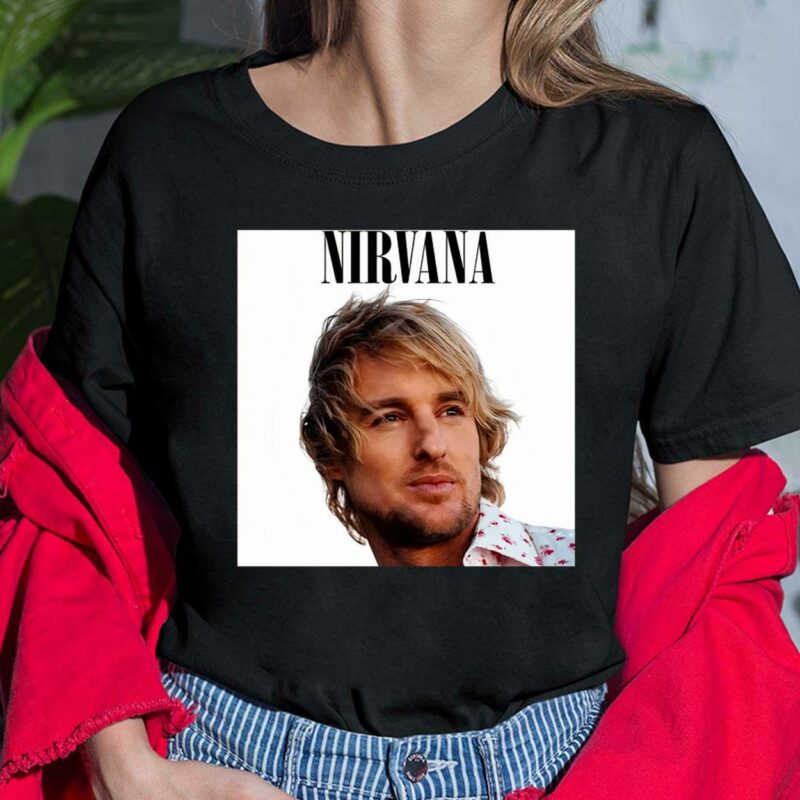 Owen Wilson Nirvana Shirt Owen Wilson Nirvana Shirt