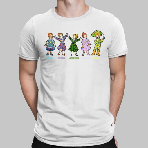 Everyday Of Week Ms Frizzle Shirt, Hoodie, Sweatshirt, Women Tee
