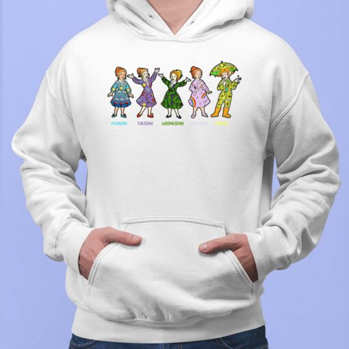 Everyday Of Week Ms Frizzle Shirt, Hoodie, Sweatshirt, Women Tee