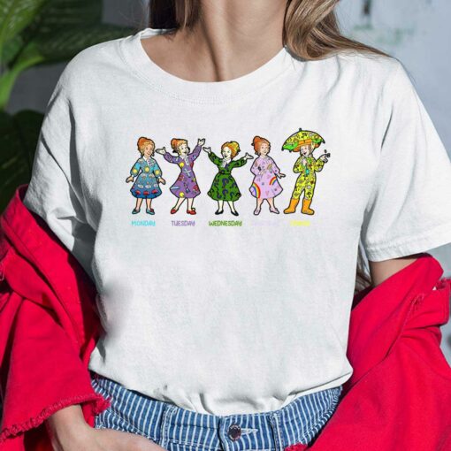 Everyday Of Week Ms Frizzle Shirt, Hoodie, Sweatshirt, Women Tee
