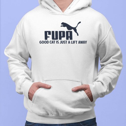 Fuba Good Cat Is Just A Lift Away Hoodie