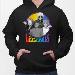 Golden Girl Rainbow Pride Legends Shirt, Hoodie, Sweatshirt, Women Tee