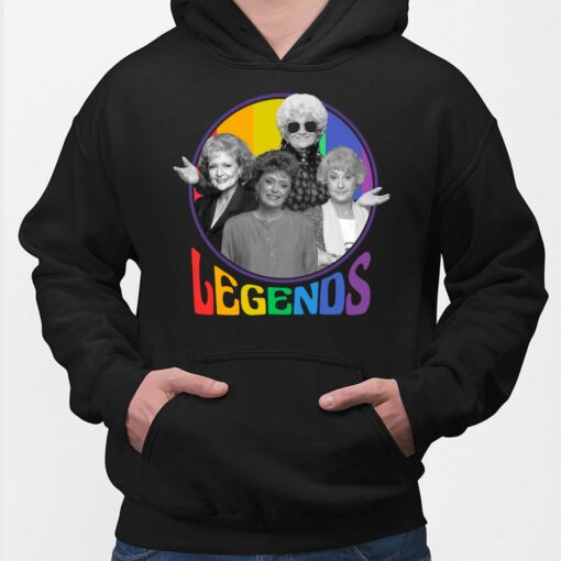Golden Girl Rainbow Pride Legends Shirt, Hoodie, Sweatshirt, Women Tee