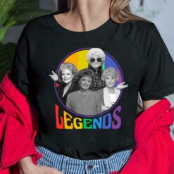 Golden Girl Rainbow Pride Legends Shirt, Hoodie, Sweatshirt, Women Tee