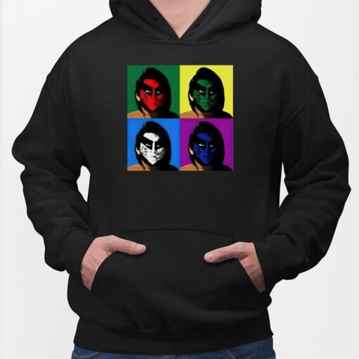 Great Muta Collaboration Faces Hoodie