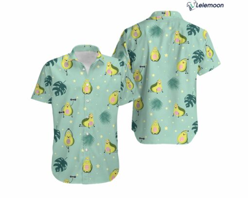 Green Avocado Hawaiian Shirt $34.95
