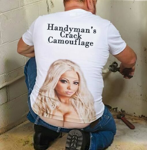 Handyman's Crack Camouflage shirt