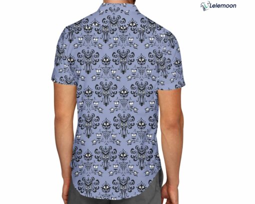 Haunted Mansion Wallpaper Hawaiian Shirt $34.95