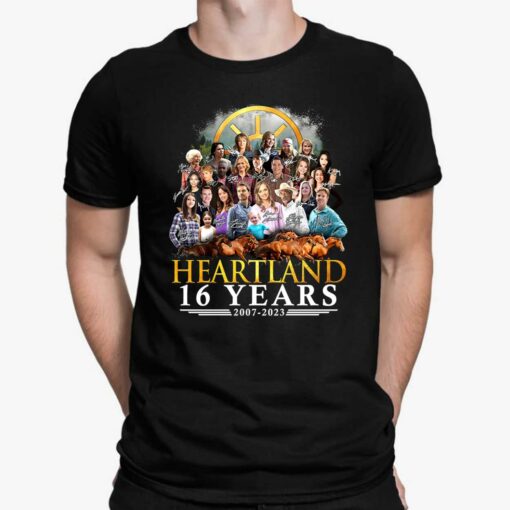 Heartland 16 Years 2007 2023 Shirt