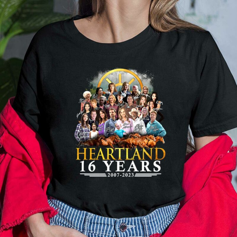 Heartland 16 Years 2007 2023 Shirt Heartland 16 Years 2007 2023 Shirt