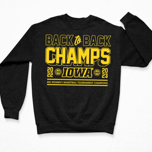 Iowa Back to Back Champion shirt $19.95