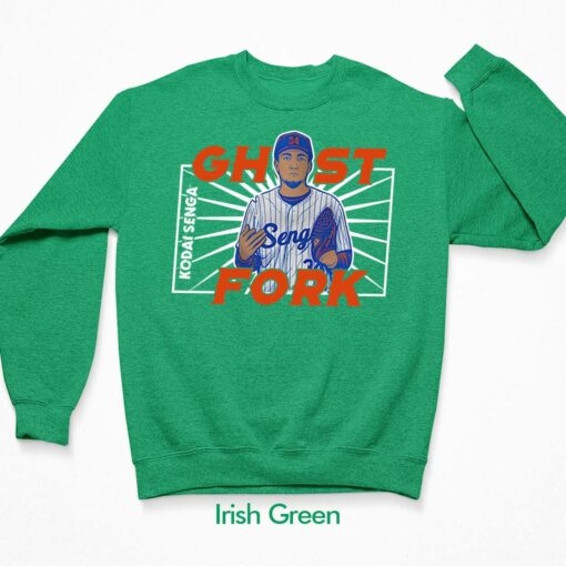 Kodai Senga Ghost Fork Shirt $19.95 Kodai Senga Ghost Fork Shirt 3 green