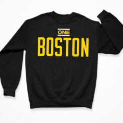 One Boston Shirt, Hoodie, Sweatshirt, Women Tee $19.95 LELE One boston 3 Black