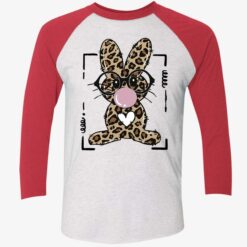 Leopard Rabbit Bunny Blowing Bubble Gum Easter Day Sweatshirt $30.95