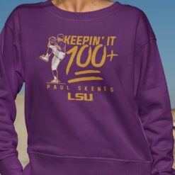 Lsu Baseball Paul Skenes Keepin It 100+Shirt $19.95 Lsu Baseball Paul Skenes Keepin It 100 Shirt 2