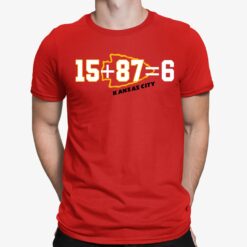 Mahomes 15 87 6 Kansas City Shirt