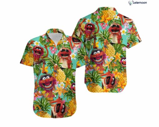 Muppet Pineapple Tropical Hawaiian Shirt $34.95