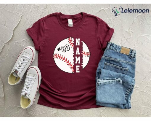 Name Baseball Shirt