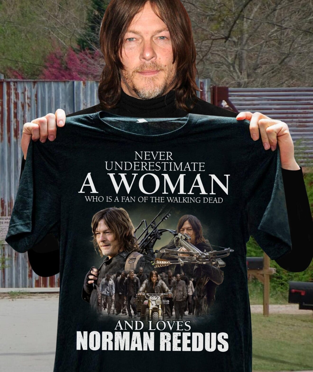 Never Underestimate a Women Who Is Fan Of The Walking Dead and Love Norman Reedus shirt, Hoodie, Sweatshirt