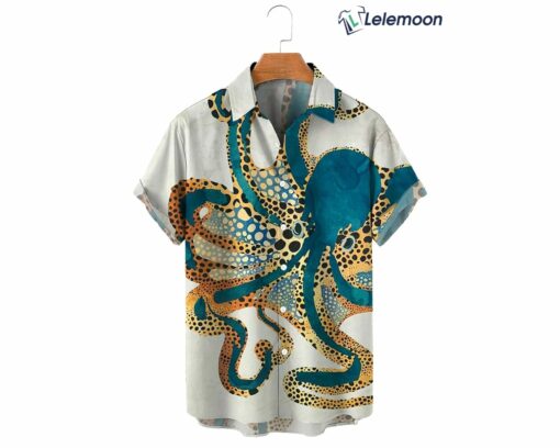 Ocean Octopus Hawaiian Shirt $34.95