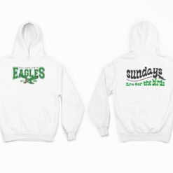 Philadelphia Est 1983 Sundays Are For The Birds Hoodie