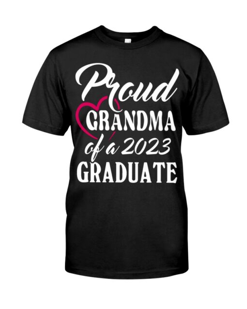 Proud Grandma Of A 2023 Graduate I'm Not Crying You're Crying Shirt $19.95