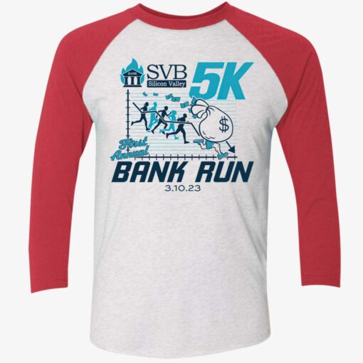 SVB 5k Silicon Valley First Annual Bank Run 03 10 23 Shirt $19.95