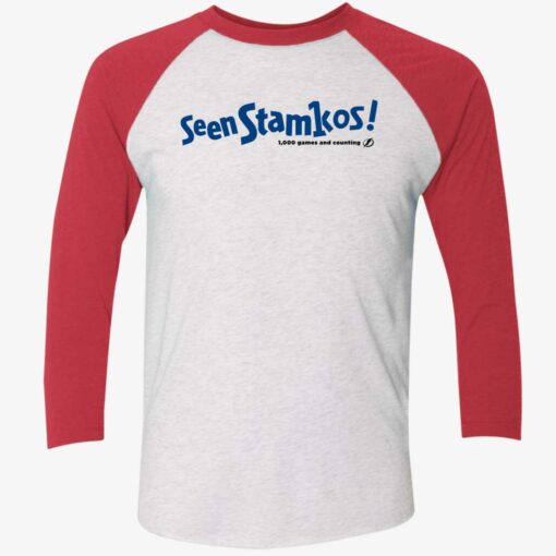 Seen Stamkos 1000 Games And Counting Shirt $19.95