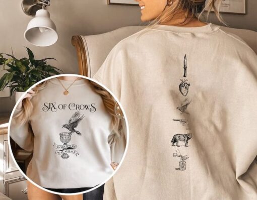 Six of Crows Double Sided Sweatshirt