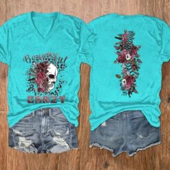 Skull Beautiful Crazy Shirt