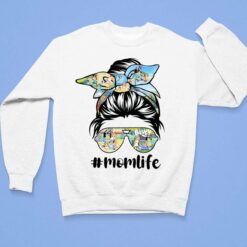 Skull Momlife Shirt, Hoodie, Sweatshirt, Women Tee $19.95 Skull Momlife Shirt 3 1