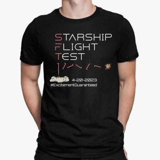 Starship Flight Test Shirt, Hoodie, Sweatshirt, Women Tee