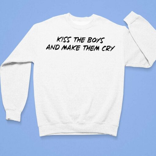 Sydney Sweeney Kiss The Boys And Make Them Cry Shirt, Hoodie, Sweatshirt, Women Tee $19.95