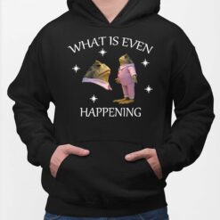 What Is Even Happening Frog Sweatshirt, Hoodie, Shirt, Women Tee $30.95
