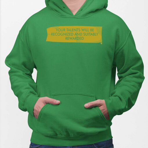 Your Talents Will Be Recognized And Suitably Rewarded Hoodie