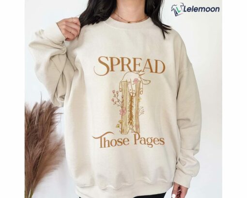 Spread Those Pages Shirt, Hoodie, Sweatshirt, Women Tee