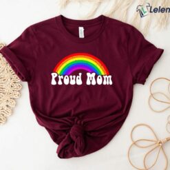 Rainbow LGBTQ Proud Mom Shirt, Hoodie, Sweatshirt, Women Tee